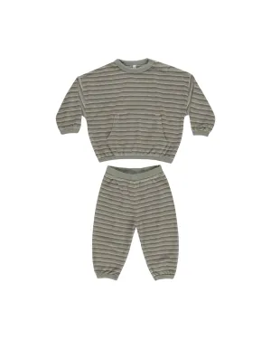 Retro Stripe Relaxed Set