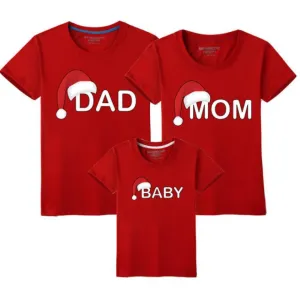 Santa Hat Christmas Baby Romper - Red