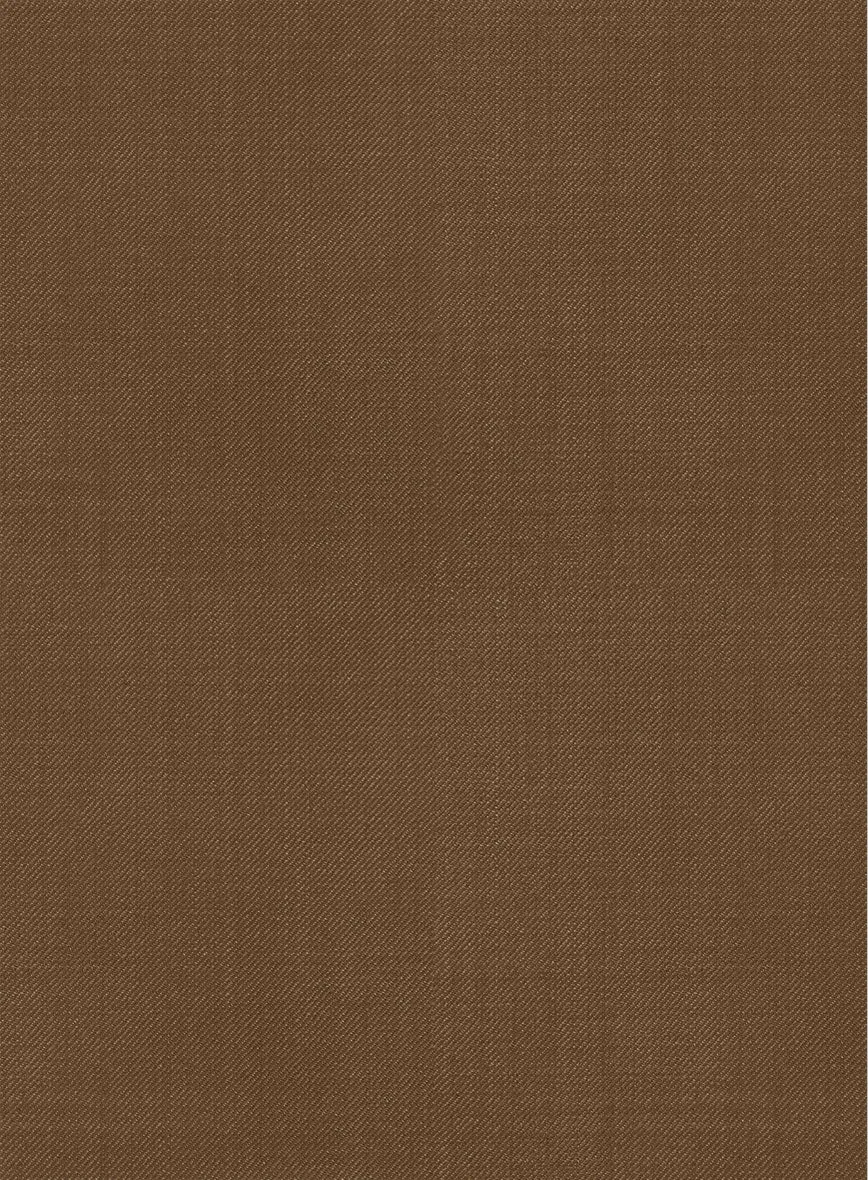 Scabal Sepia Brown Wool Jacket