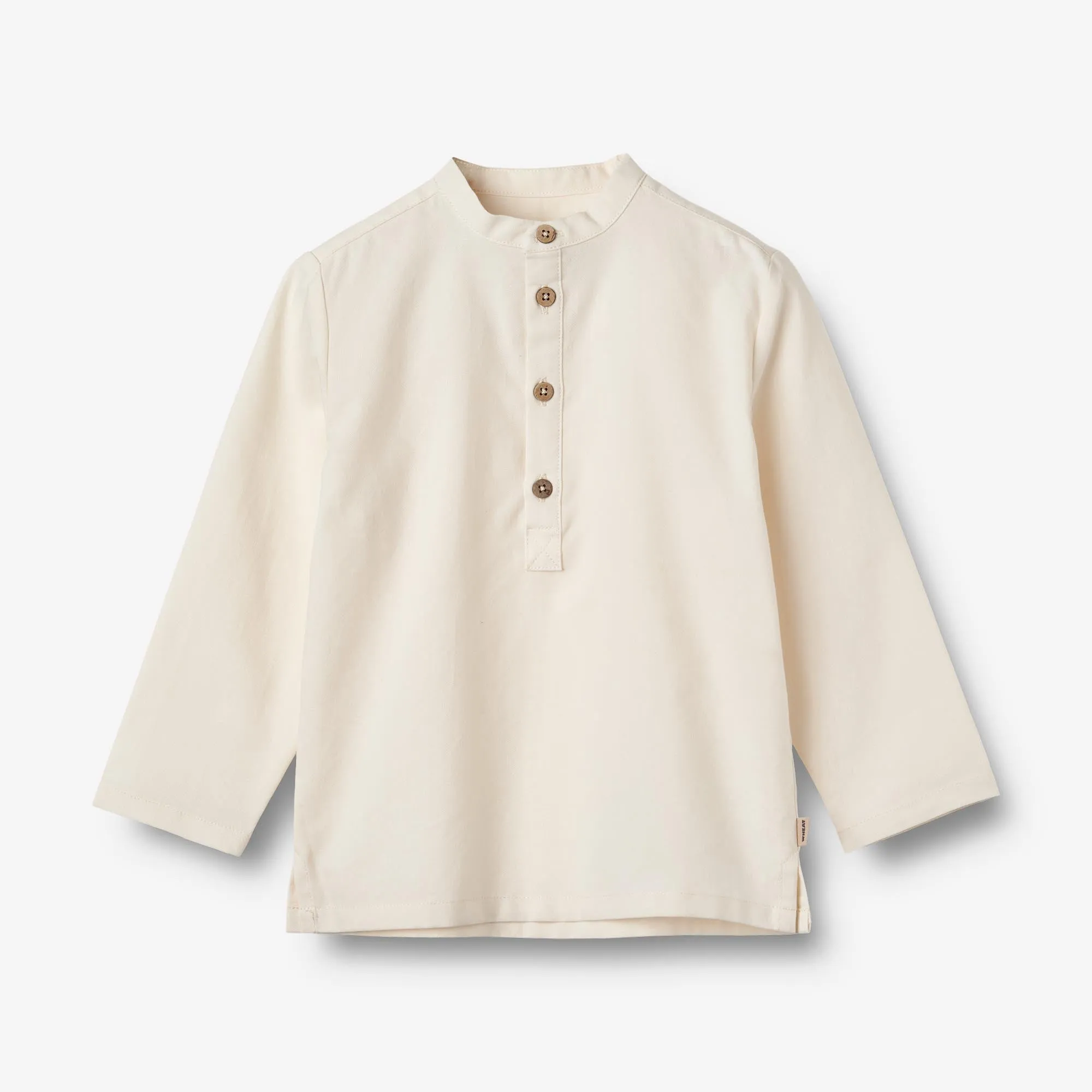 Shirt L/S Jonas - eggshell