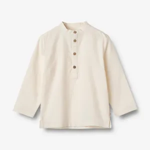 Shirt L/S Jonas - eggshell