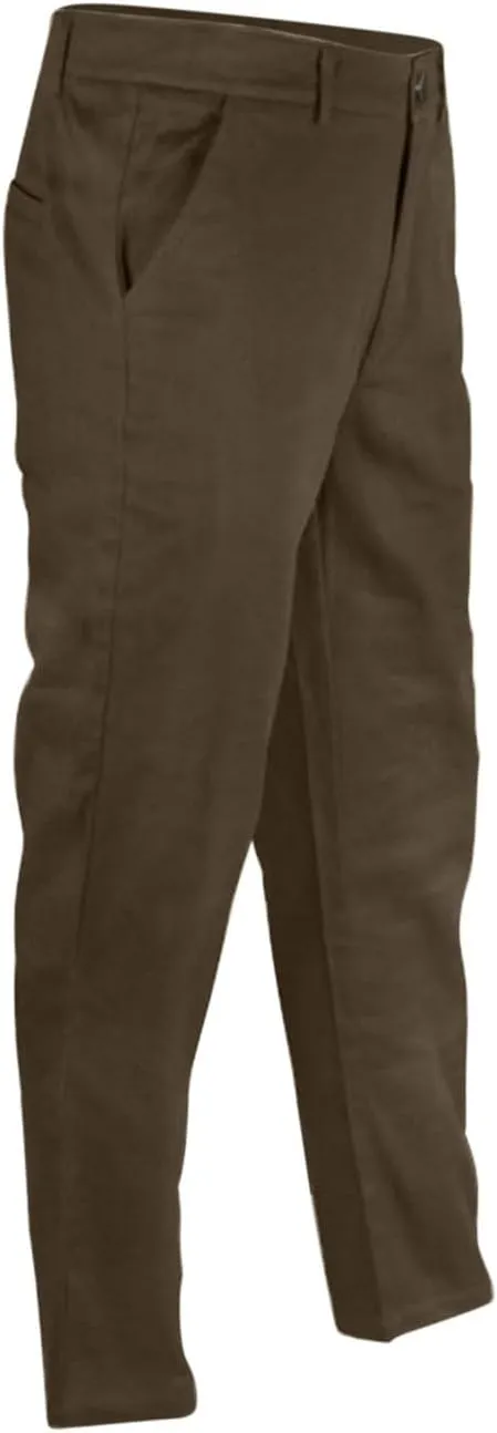 Sinzelimin Men's Suit Pants Fashion Solid Button Zipper Closure Slim Fit Comfy Business Casual Trouser Full Length Sweatpant
