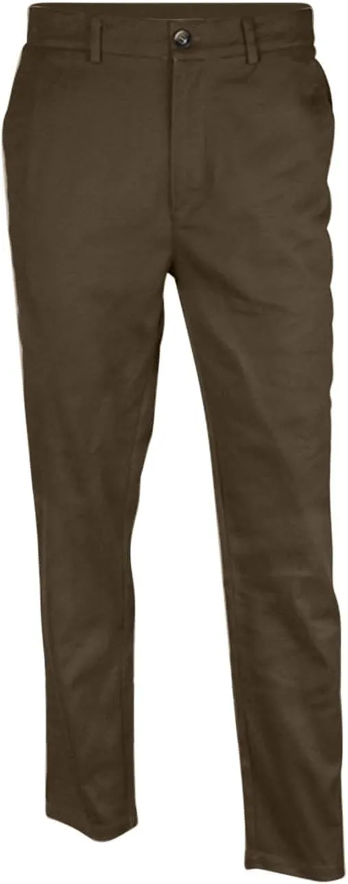 Sinzelimin Men's Suit Pants Fashion Solid Button Zipper Closure Slim Fit Comfy Business Casual Trouser Full Length Sweatpant