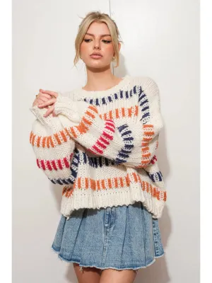 Sofie Stripped Knit Sweater
