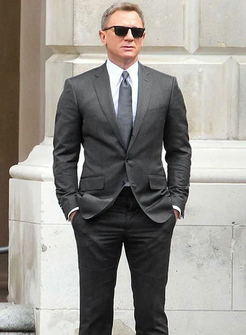 Special Agent Gray Wool Suit