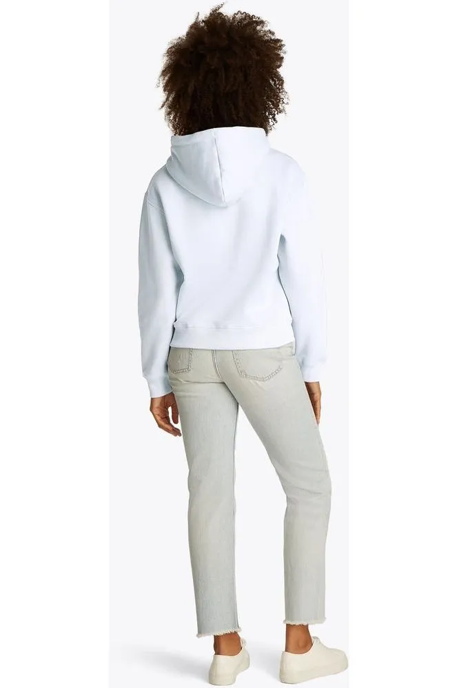 SS25 TH Modern Crop Logo Hoodie