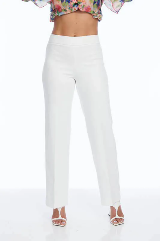 Stella Wide Leg Twill Denim Pant White Denim