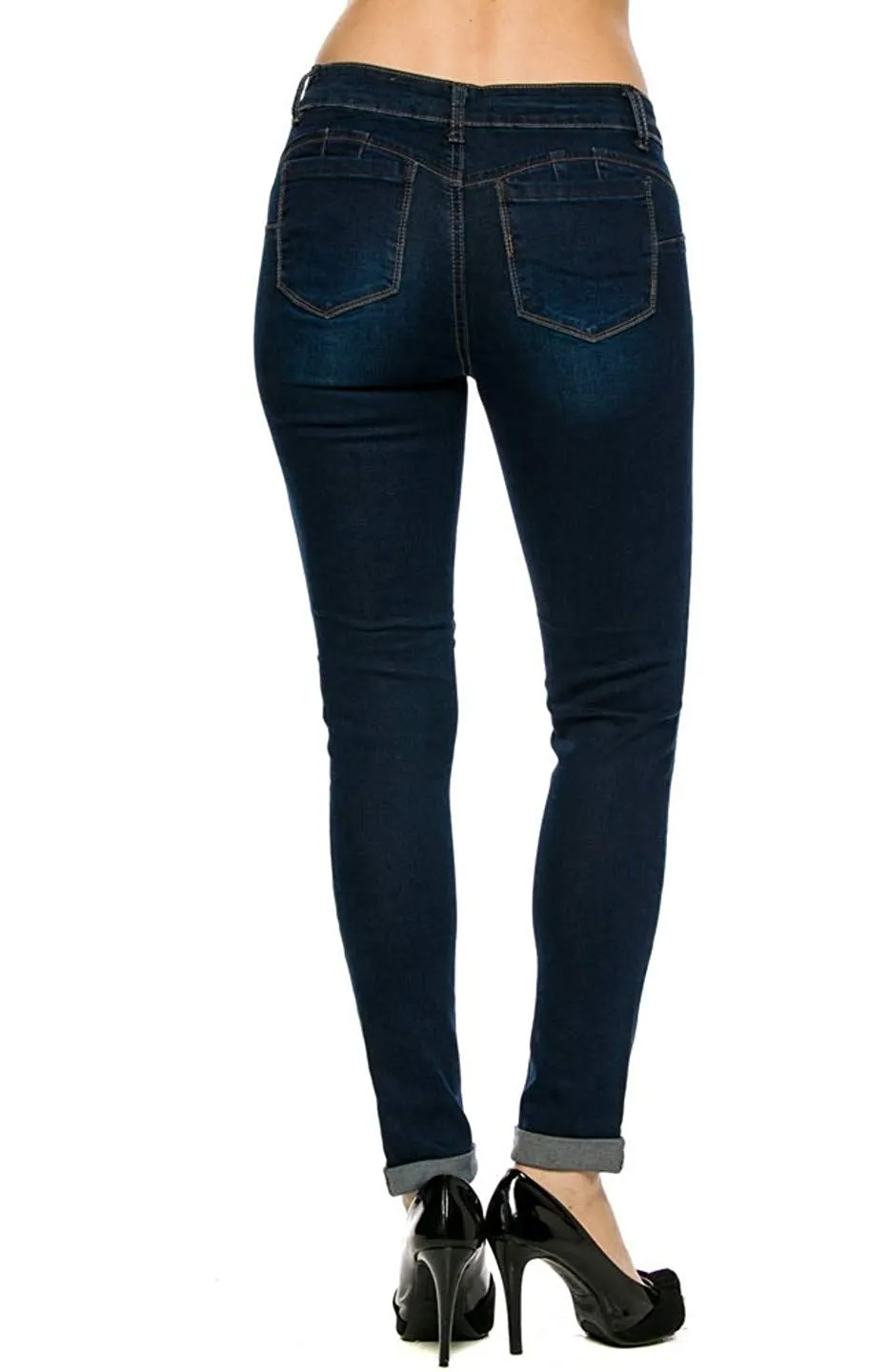 Stretchy Skinny Denim Jeans
