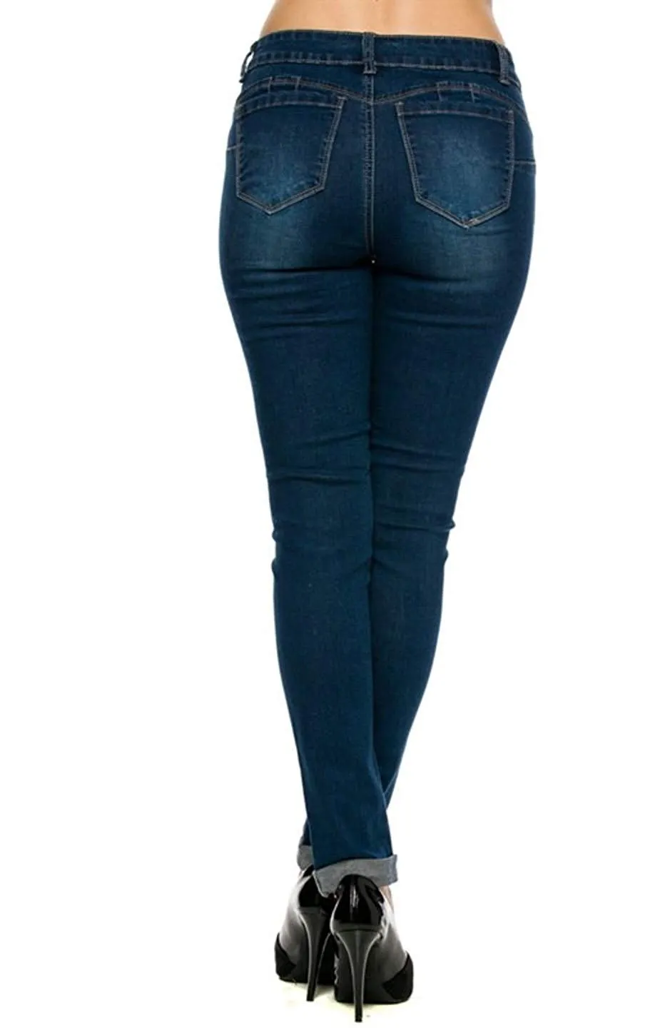 Stretchy Skinny Denim Jeans