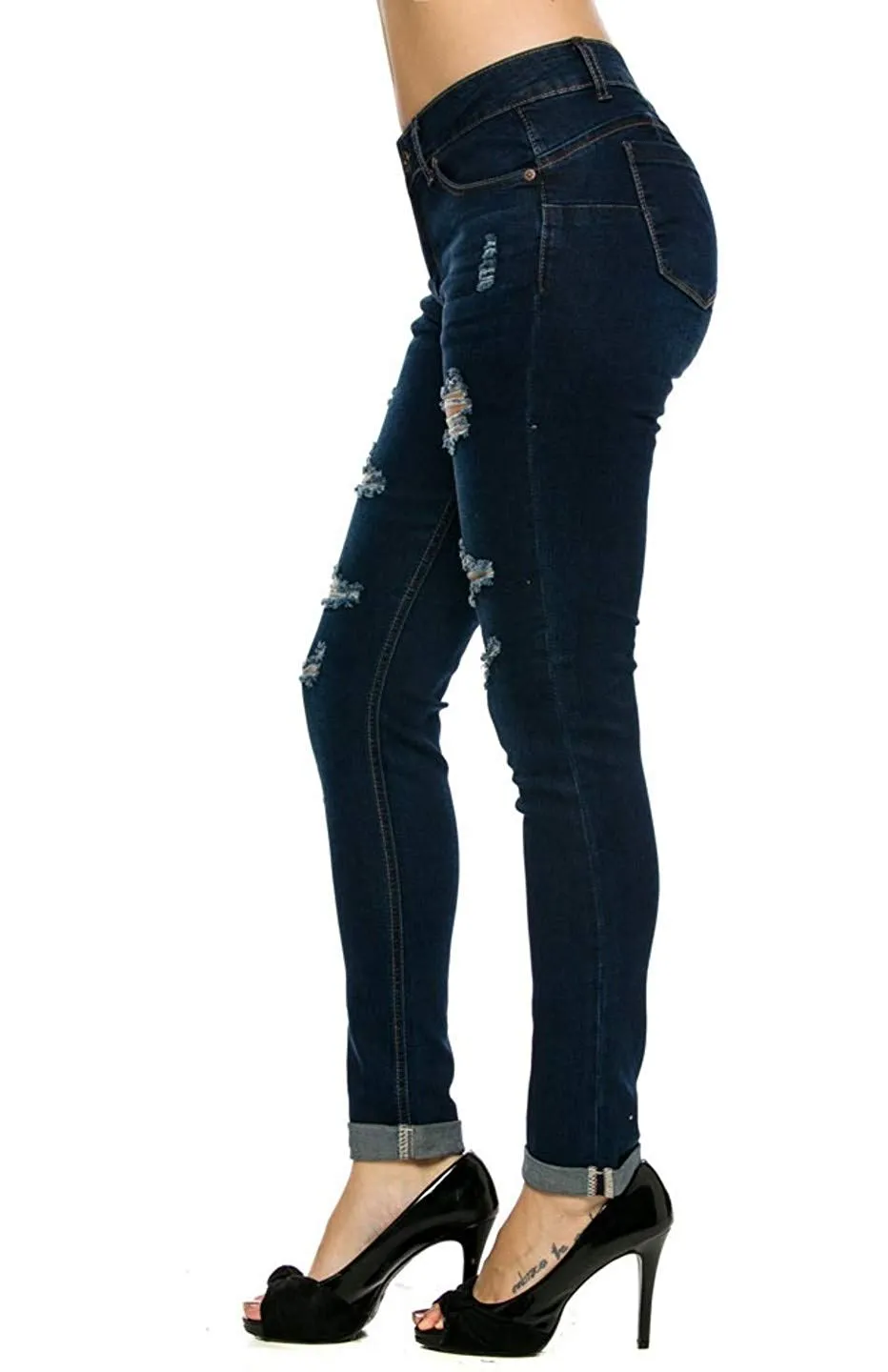 Stretchy Skinny Denim Jeans