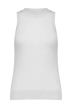 Supima Cotton Tank in White