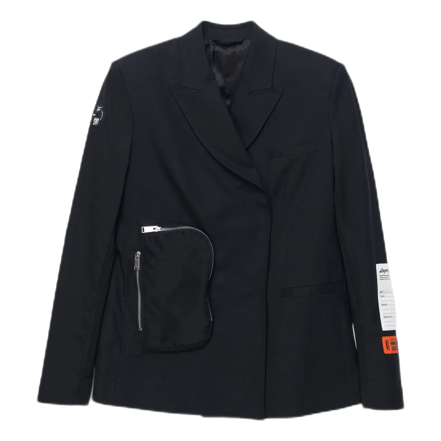 Tailoring Wool Blazer Black
