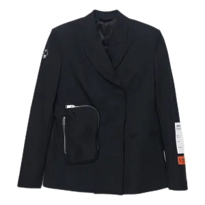 Tailoring Wool Blazer Black