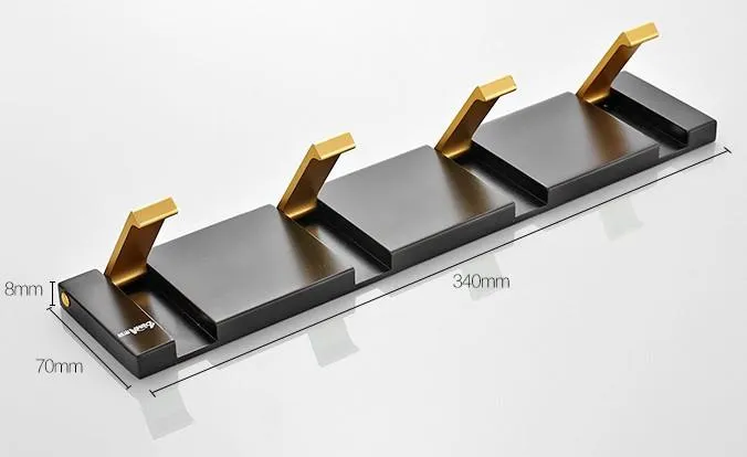 Tallit Rack - Solid Aluminum Wall Mount