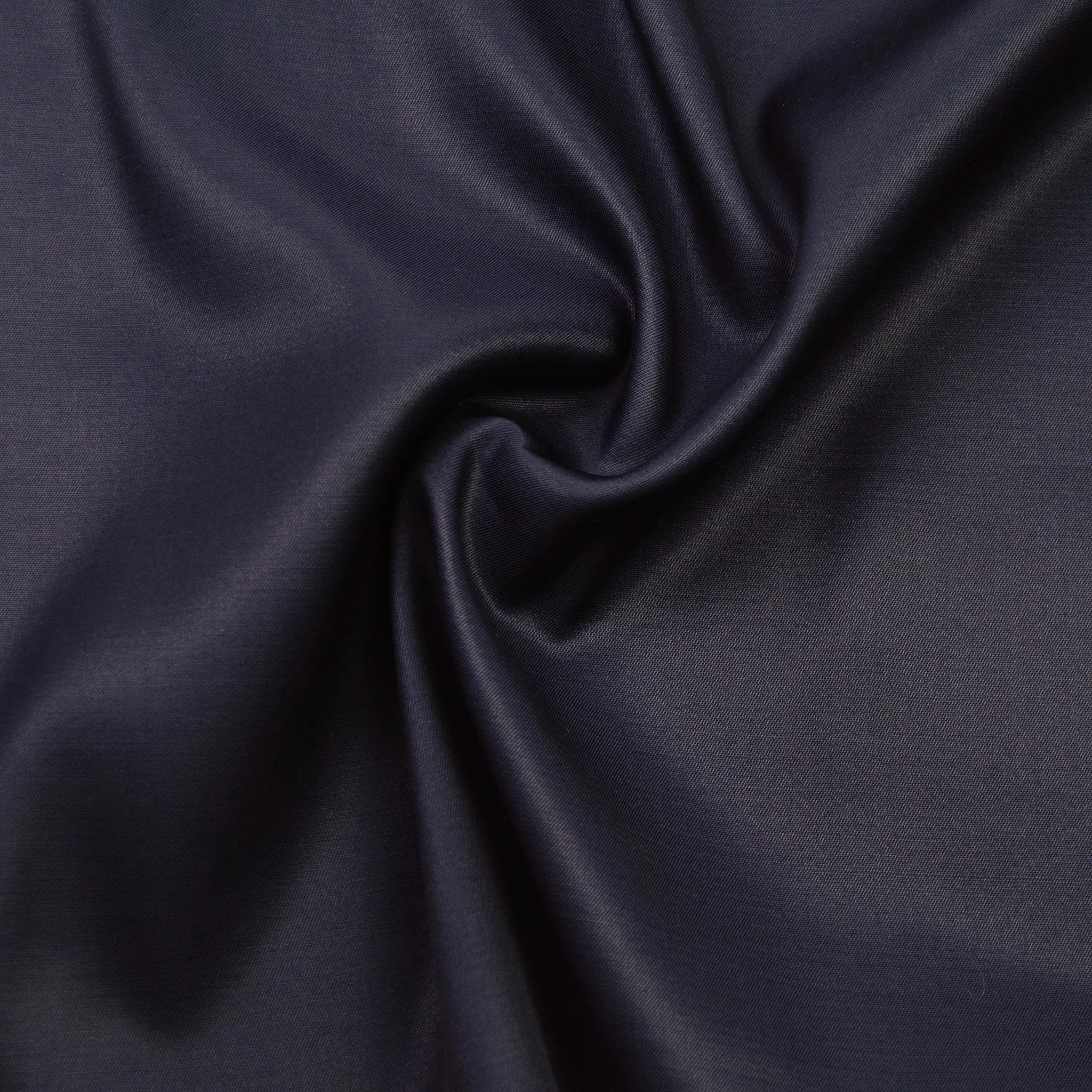 Taney Dark Blue Wool Gabardine - COUPON 60CM