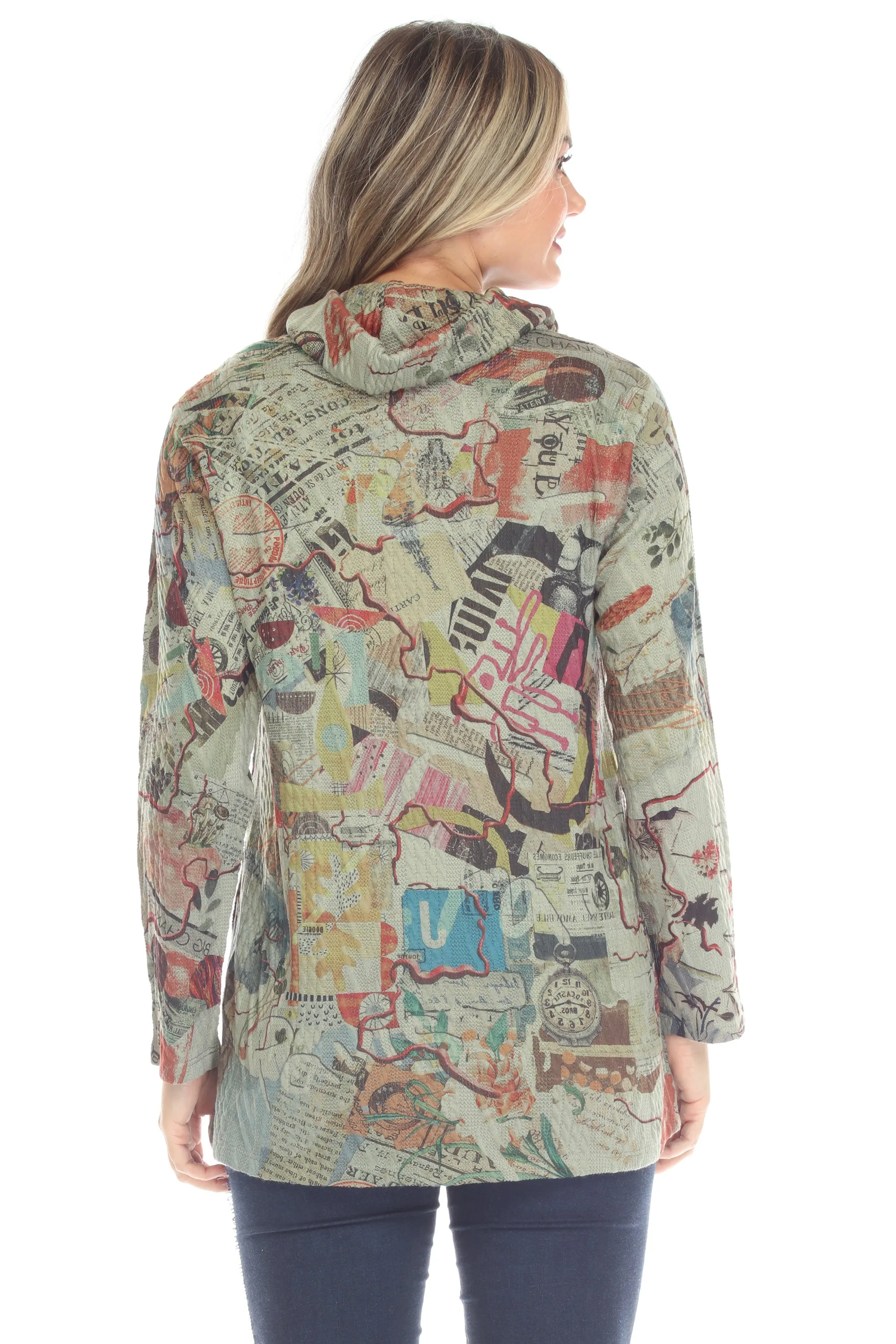 Travel Stamps Cowl