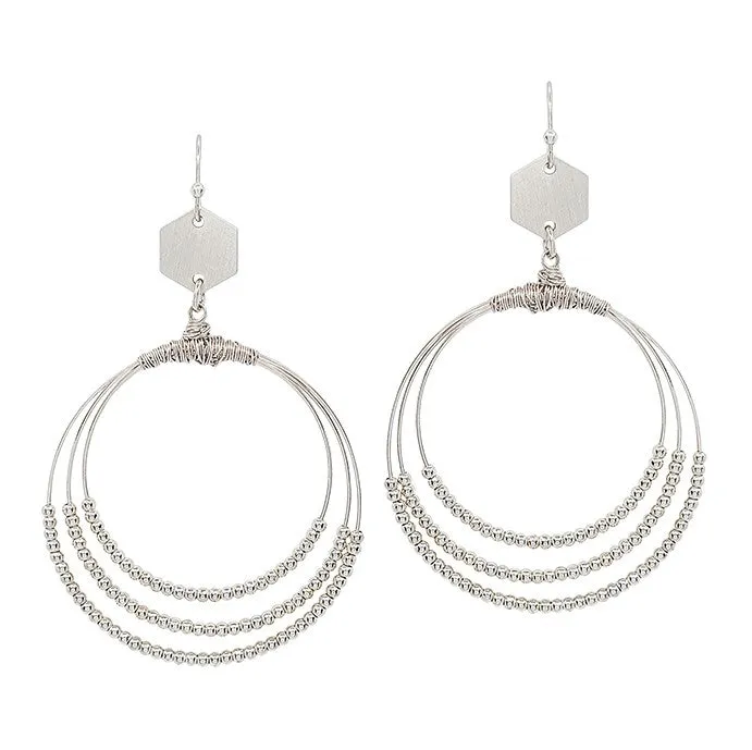 Triple Play Earrings