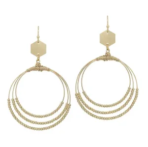 Triple Play Earrings
