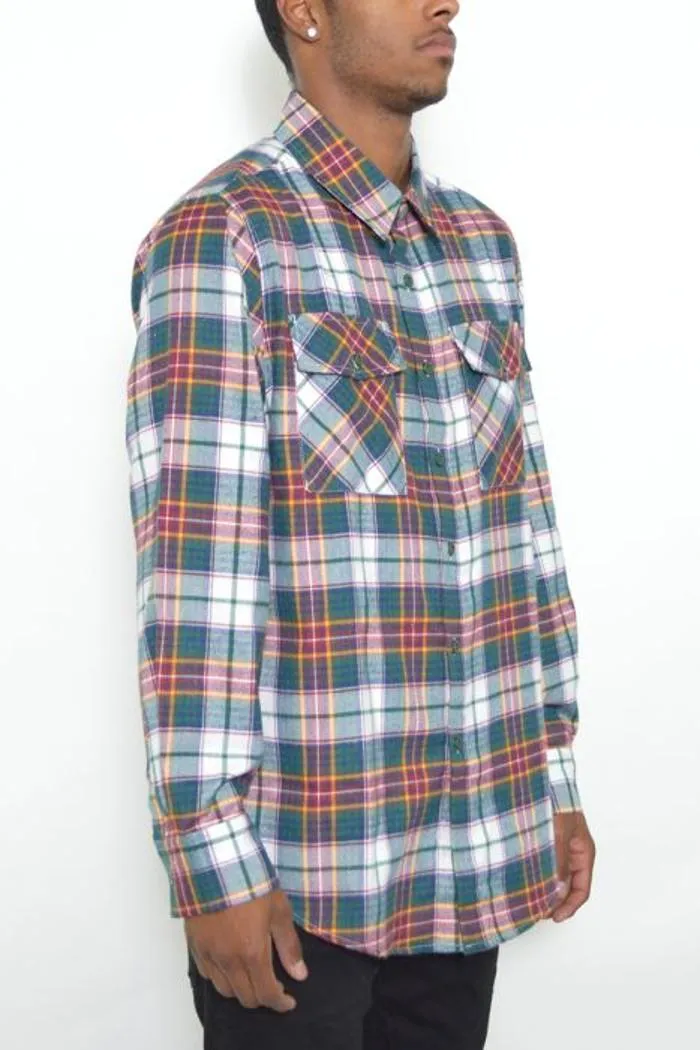 Unisex Plaid Flannel