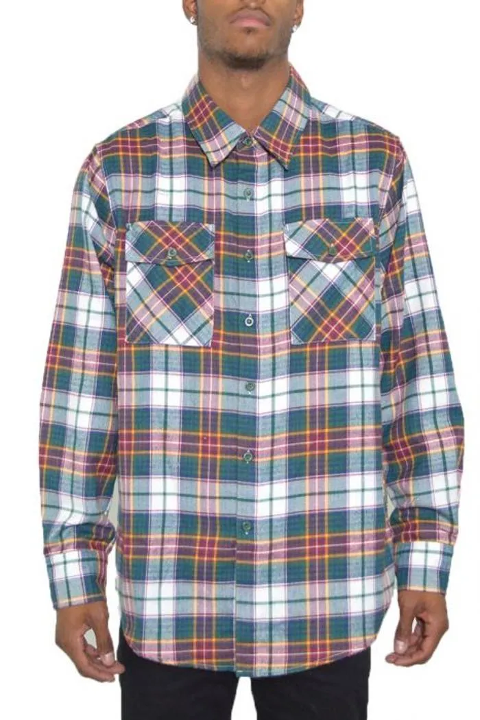 Unisex Plaid Flannel
