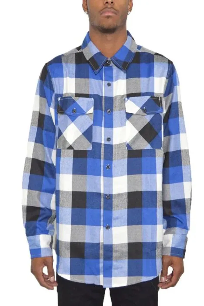 Unisex Plaid Flannel