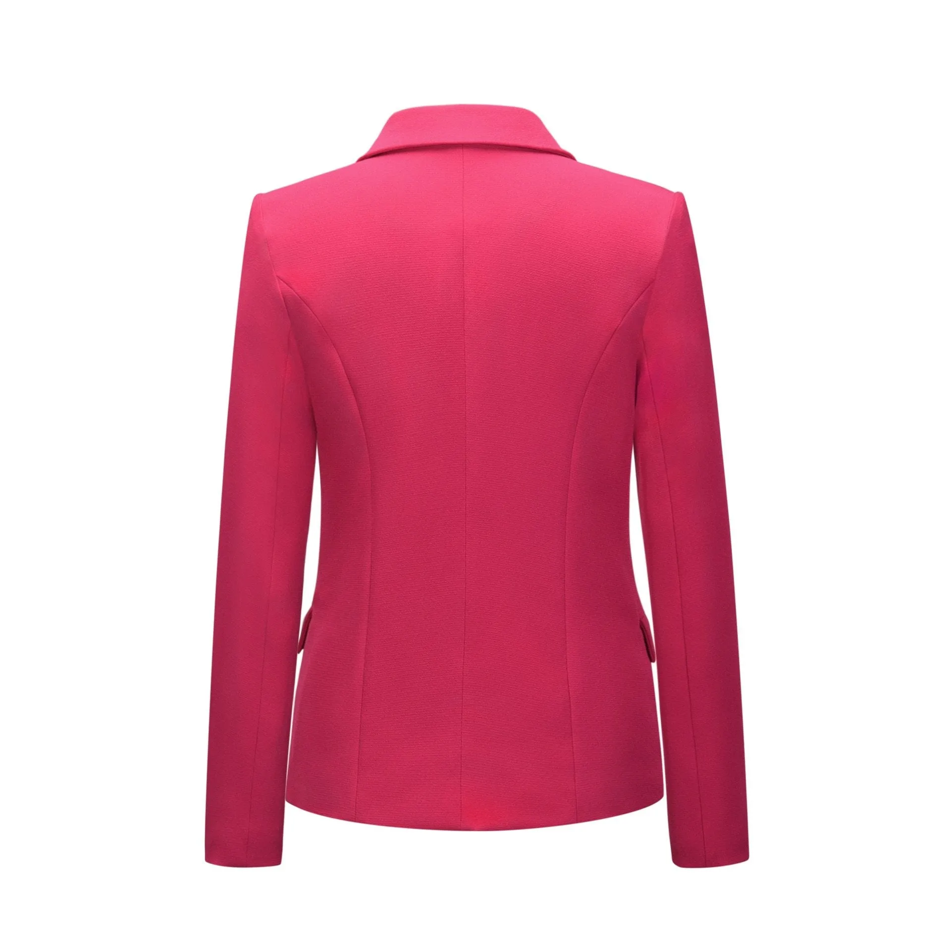 Women Double Breasted Jacket Female Ladies Long Sleeve Elegant Blazer
