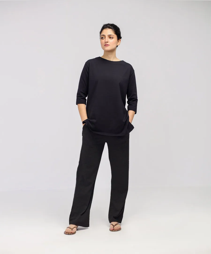 Women's Basic Relaxed Fit Pants