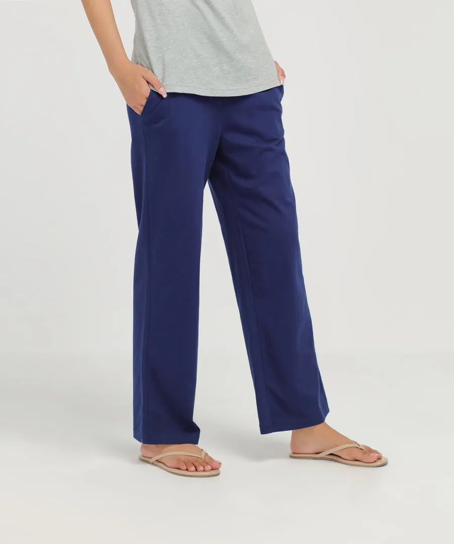 Women's Basic Relaxed Fit Pants
