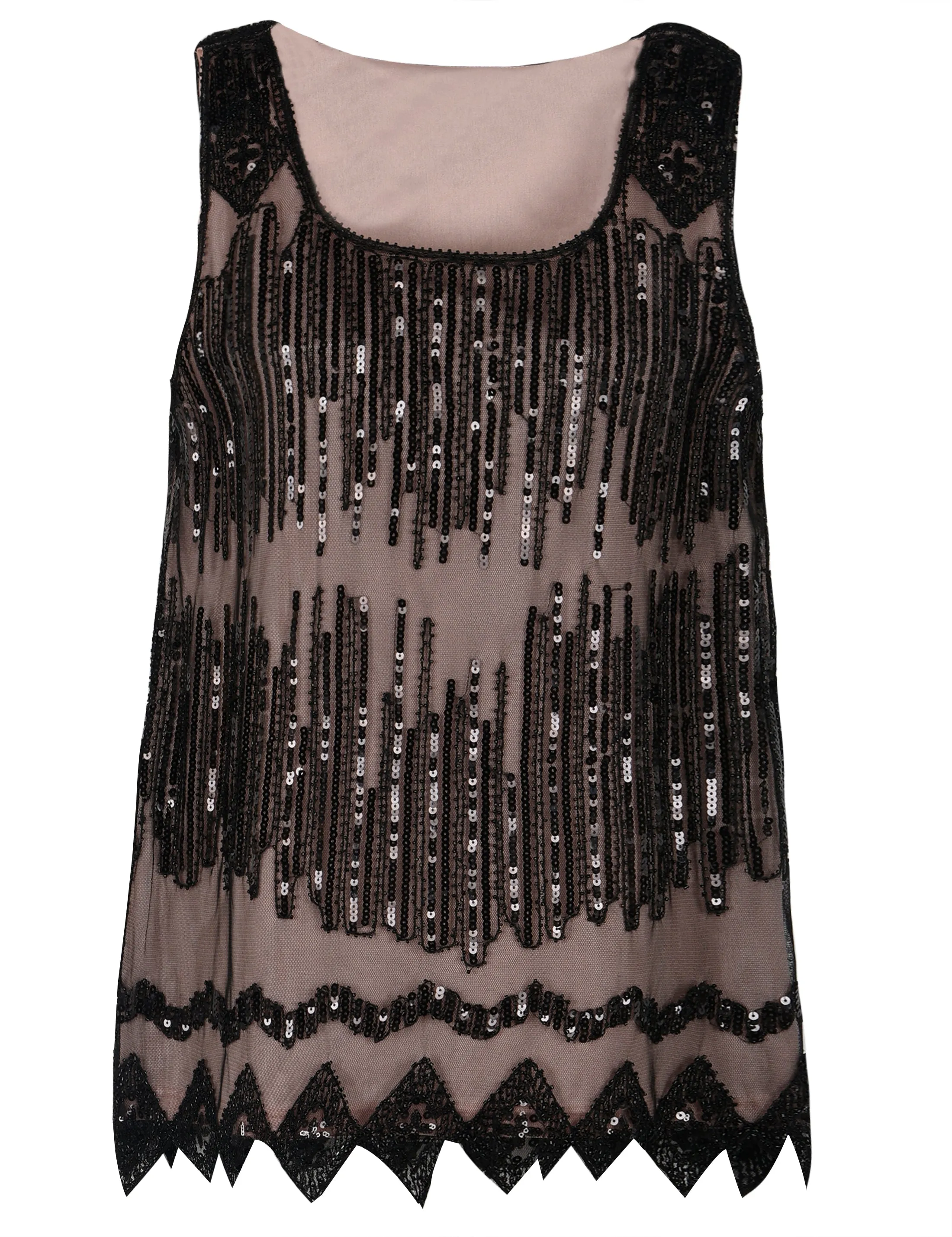 Women's Flowy Sequin Cocktail Party Tops